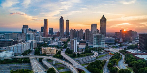 Skyline Atlanta GA, USA